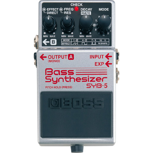 보스 SYB5 베이스 신디사이저 Boss SYB-5 Bass Synthesizer EXP페달별매