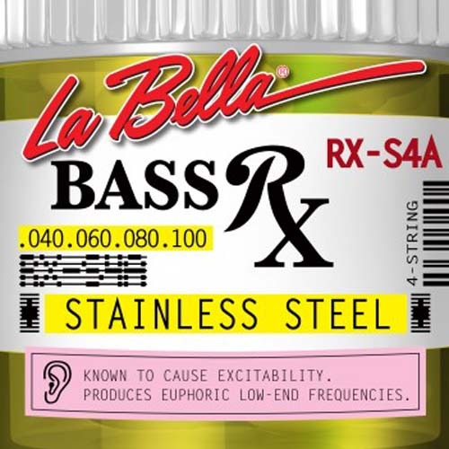 라벨라 RXS4A 4현베이스줄세트 LaBella RX-S4A BASS 스테인리스스틸,40-60-80-100 
