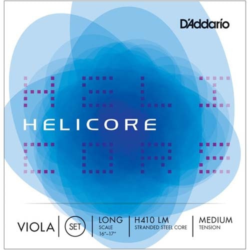 다다리오 헬리코어 비올라줄세트 16~17인치 Daddario Helicore Viola Strings 롱스케일,미디엄 H410LM
