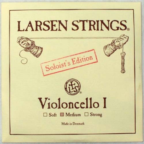 라센 첼로 솔리스트 A+D 미디엄 1번+2번줄 Larsen Solist Cello Medium A+D