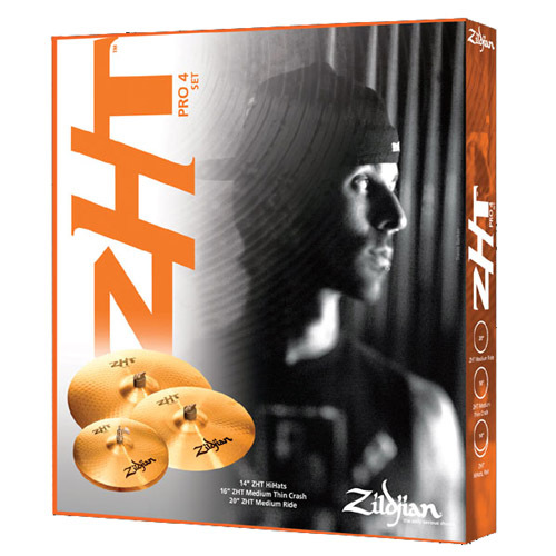 질젼 ZHT프로 4심벌팩 세트 Zildjian ZHT PRO 4 Cymbalpack 14인치HH,16인치CR,18인치CR,20인치RD