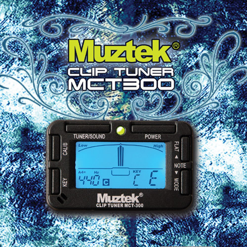 뮤즈텍 MCT300 클립튜너 MCT-300 Tuner 크로메틱