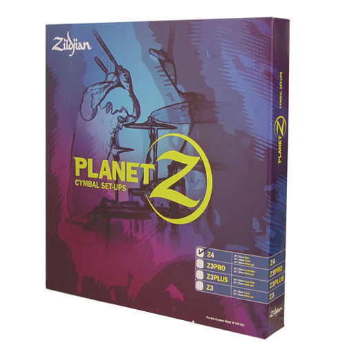 질젼 플레넷Z 4심벌팩 Zildjian Planet Z 4 Pack 14HH,16CR,20RD PLZ4PK